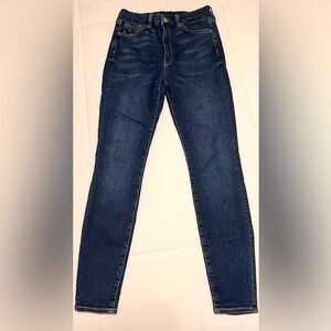 H&M Women's Dark Blue Skinny Jeans